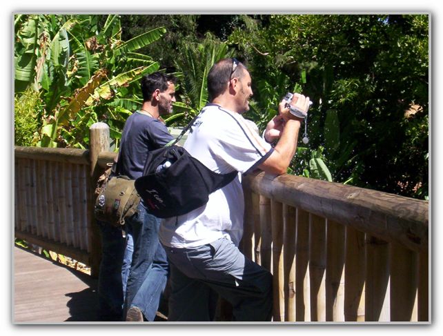 Stuart & DJ at Perth Zoo Feb 16th 2007